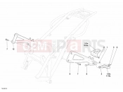 DUCATI 2007 Monster S2R 800 REAR FOOTREST » UNCLASSIFIED