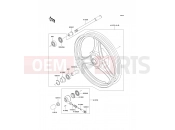 KAWASAKI 1993 Front Hub