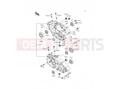 KAWASAKI 1993 Crankcase