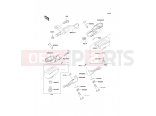 KAWASAKI 1993 Footrests