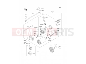 KAWASAKI 1993 Starter Motor