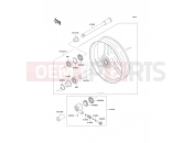 KAWASAKI 1993 Front Hub