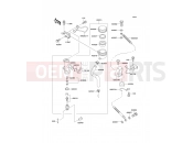 KAWASAKI 1993 Rear Master Cylinder