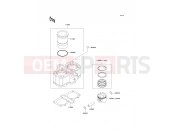KAWASAKI ER-5 (ER500-C1) Cylinder/Piston(s)