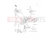 KAWASAKI ER-5 (ER500-C1) Frame Fittings