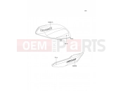 KAWASAKI ER-5 (ER500-C1) Decals(Blue)