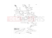 KAWASAKI 2001 Side Covers/Chain Cover
