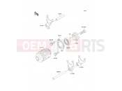 KAWASAKI 2001 Gear Change Drum/Shift Fork(s)