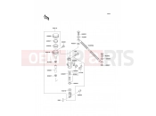 KAWASAKI 2001 Rear Master Cylinder