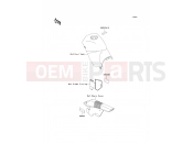 KAWASAKI 2001 Labels