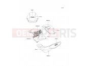 KAWASAKI 2001 Decals(Blue)