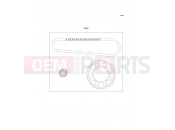 KAWASAKI 2001 Chain Kit