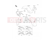 KAWASAKI 2001 Fenders