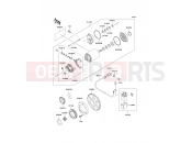 KAWASAKI 2001 Starter Motor