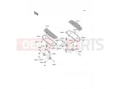 KAWASAKI 2001 Footrests