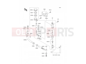 KAWASAKI 2001 Rear Master Cylinder