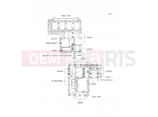 KAWASAKI 2001 Crankcase Bolt Pattern