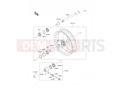 KAWASAKI 2001 Front Hub