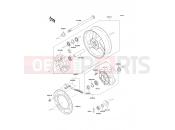 KAWASAKI 2004 Rear Hub