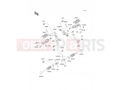KAWASAKI 2005 Footrests