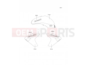 KAWASAKI 2006 Decals(Black)