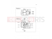 KAWASAKI 2006 Crankcase Bolt Pattern