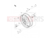 KAWASAKI VN2000 (VN2000A6F) Front Hub