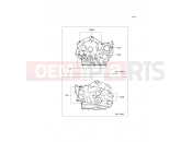 KAWASAKI 2006 Crankcase Bolt Pattern