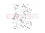 KAWASAKI 2006 Left Engine Cover(s)