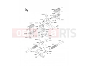 KAWASAKI 2006 Footrests