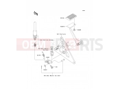 KAWASAKI 2006 Brake Pedal