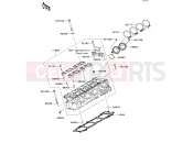 KAWASAKI ZZR1400 (ZX1400A6F) Cylinder Head