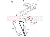 KAWASAKI ZZR1400 (ZX1400A6F) Camshaft(s)/Tensioner