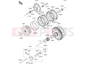KAWASAKI ZZR1400 (ZX1400A6F) Clutch