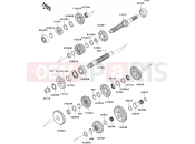 KAWASAKI ZZR1400 (ZX1400A6F) Transmission