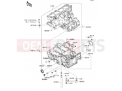 KAWASAKI ZZR1400 (ZX1400A6F) Crankcase