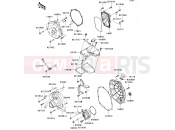 KAWASAKI ZZR1400 (ZX1400A6F) Engine Cover(s)