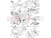 KAWASAKI ZZR1400 (ZX1400A6F) Frame Fittings