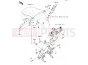 KAWASAKI ZZR1400 (ZX1400A6F) Front Fender(s)