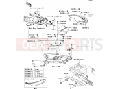 KAWASAKI ZZR1400 (ZX1400A6F) Side Covers/Chain Cover