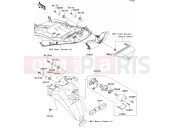KAWASAKI ZZR1400 (ZX1400A6F) Taillight(s)