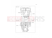 KAWASAKI 2006 Crankcase Bolt Pattern