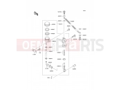 KAWASAKI 2006 Rear Master Cylinder