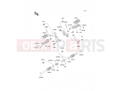 KAWASAKI 2007 Footrests