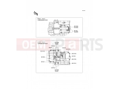 KAWASAKI ER-6f (EX650A7F) Crankcase Bolt Pattern