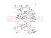 KAWASAKI ER-6f (EX650A7F) Frame Fittings(-JKAEX650AAA022143)