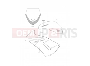 KAWASAKI ER-6f (EX650A7F) Decals(Blue)