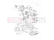 KAWASAKI 2007 Frame Fittings(JKAEX650ABA022144-)