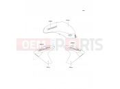 KAWASAKI ER-6n (ER650A7F) Decals(Ebony)