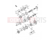 KAWASAKI ER-6n ABS (ER650B7F) Transmission